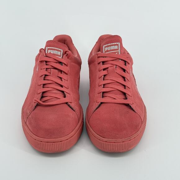 Puma Suede Mono XXI Red Pink Sneakers Men’s Size 10 Snake Y2K Streetwear Low Top